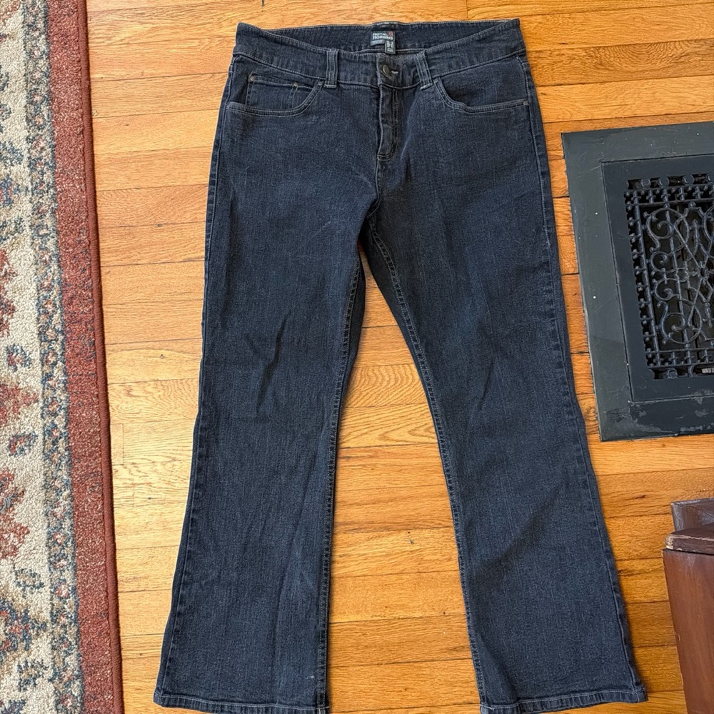 Royal Robbins Women's Dark Gray Wide Leg Jeans